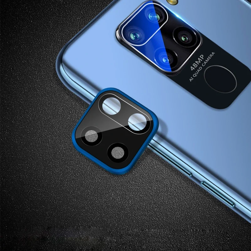 For Xiaomi Redmi Note 9 Pro Camera Glass Lens Protector Full Protection for Redmi Note 9s 9 s Case Cover Camera Metal Ring