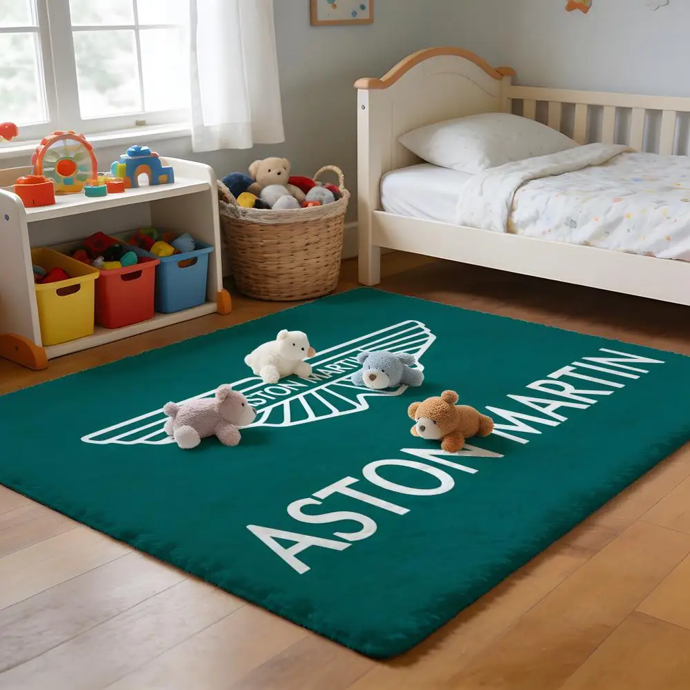 

Floor Mat Soft Flannel Rug Non-Slip Absorbent Mat for Bathroom Bedroom Home Decor Cool A-Aston M-Martin aesthetic