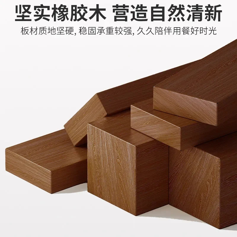 Solid Wood Round Stool Modern Simple High Low Bench for Living Room Dining Table Household Stackable Small Wooden Seat