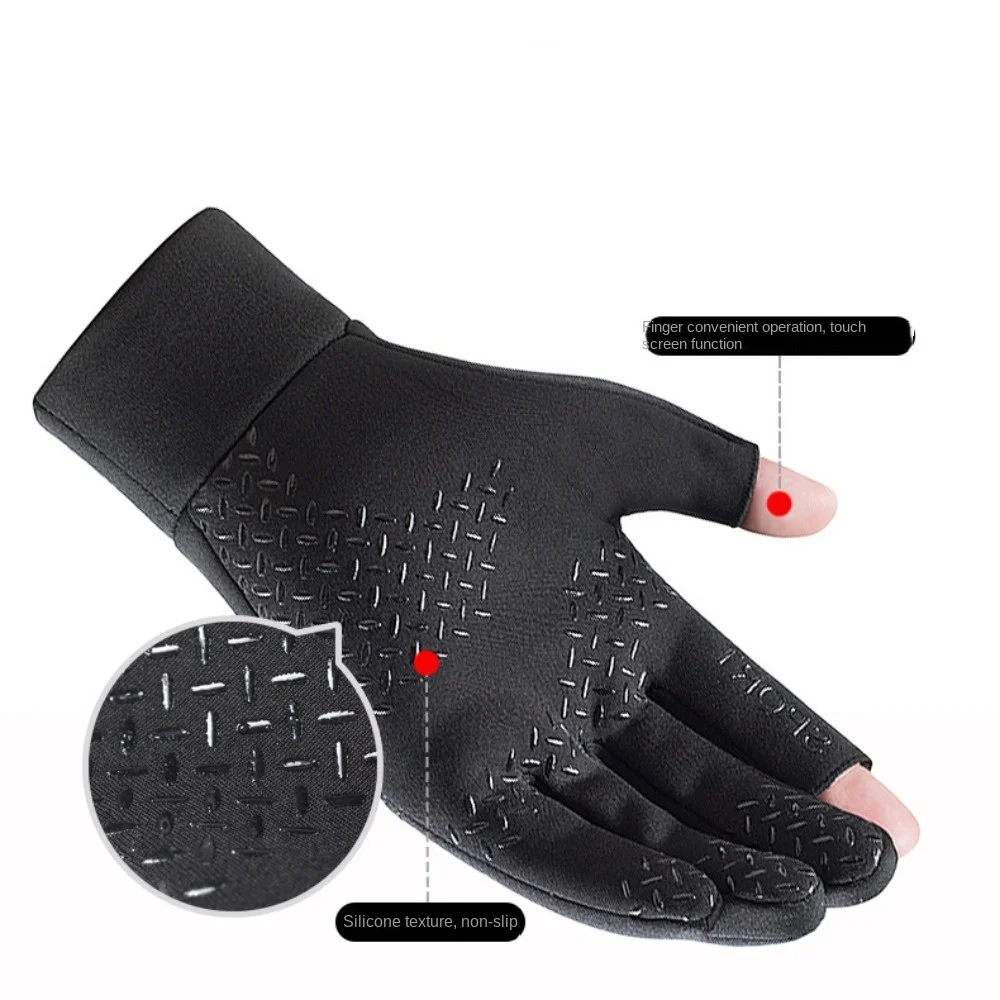 2024 Touchable Screen Winter Gloves Warm Waterproof Driving Mittens Skiing Gloves Cycling Driving