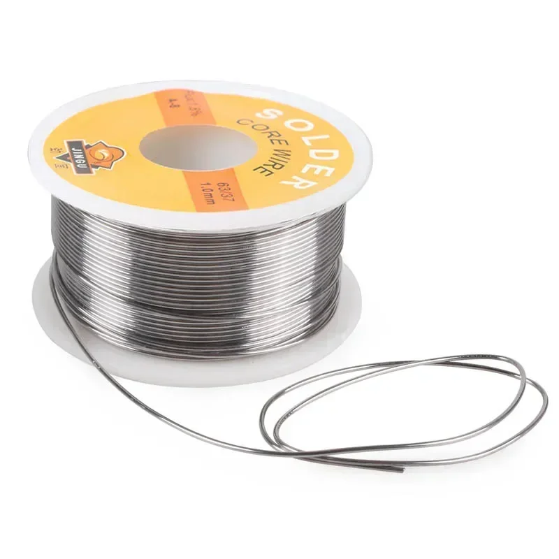 Solder Wire 0.3/0.4/0.5/0.6/0.8/1/1.2/1.5/2mm Soldering Wire With FLUX 2.0% 45FT Tin Lead Tin Wire  Melt Rosin Core Solder