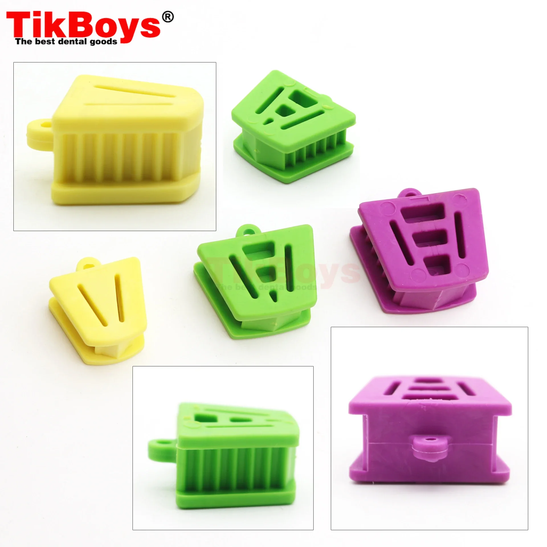 3pcs Dental Bite Block Oral Occlusal Pad Mouth Adult/Child Opener Props Cheek Retractor Rubber Cushion S M L Dentistry Tools