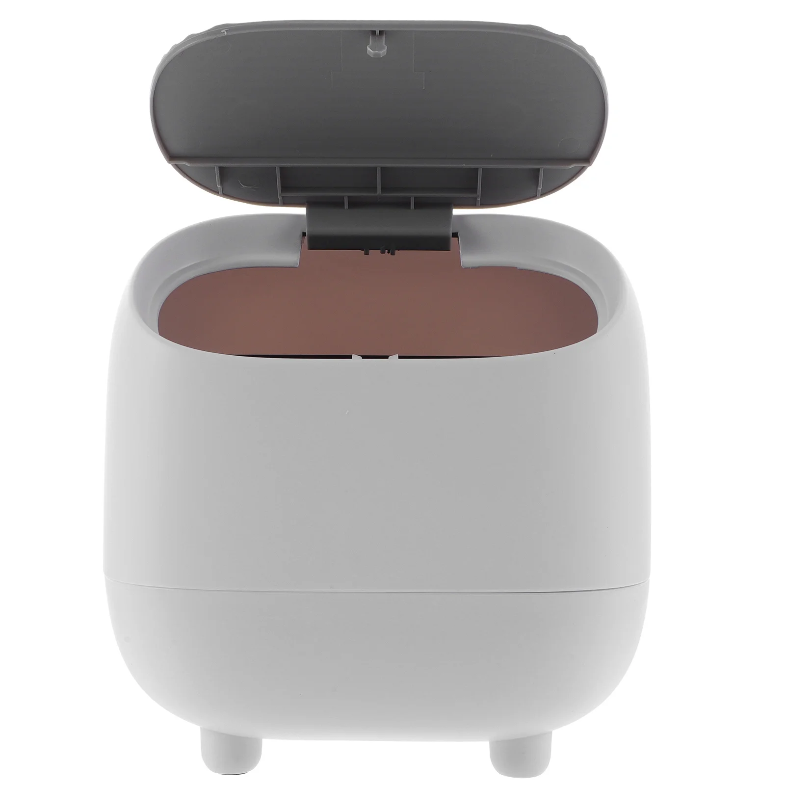 

Pressing Trash Bin Bedside Garbage Can For Bedroom Bathroom Kitchen Office Home Decorative Wastebasket Small Reusable Hardware