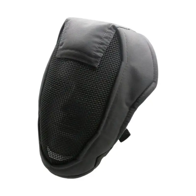 652F غطاء كامل للوجوه قابل للتنفس مع شبكة من الصلب المقوى لحماية وجوه السياج لتحسين السلامة أثناء المنافسة الرياضية