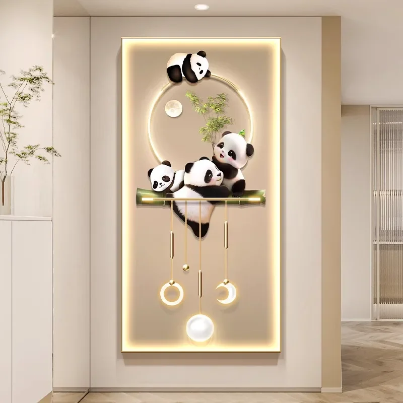 Cute Panda Led Mura…