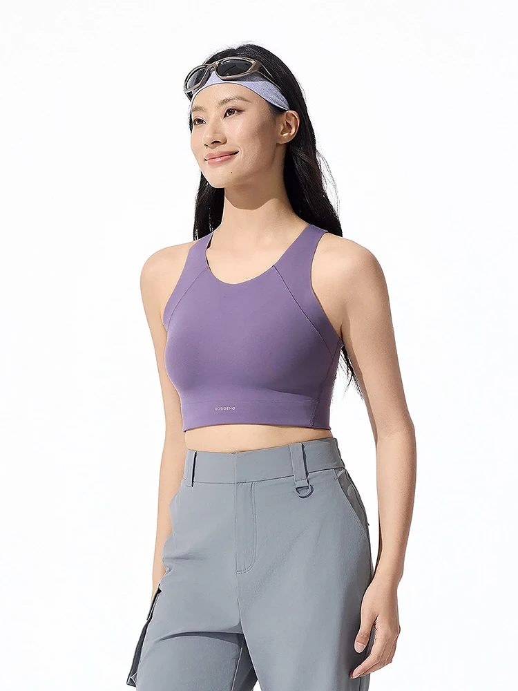 

Bosideng 2025 summer new outdoor UV protection UPF100 + cool sports comfort vest sling women