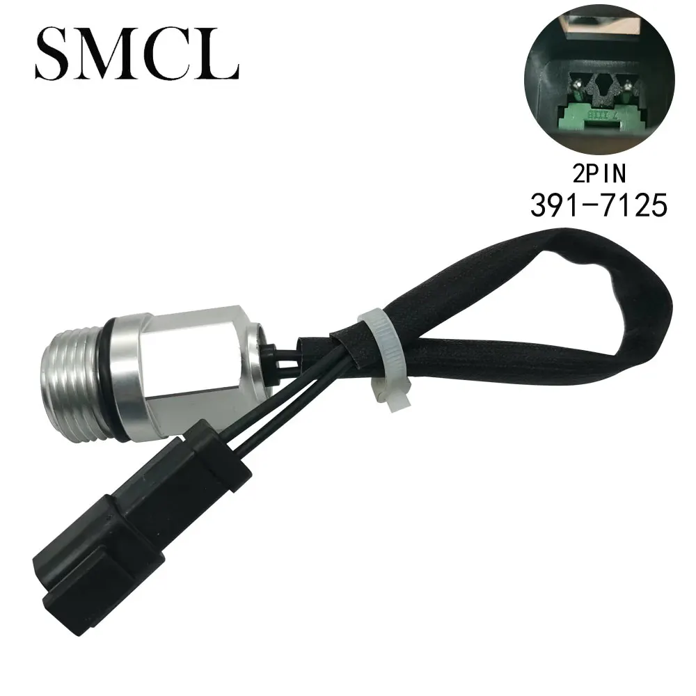 

391-7125 Fuel filter differential pressure sensor For OEM 777G 777F 775D 773B 966 GC 773D 793C 794 AC 789C 769D 769C 785C 793F