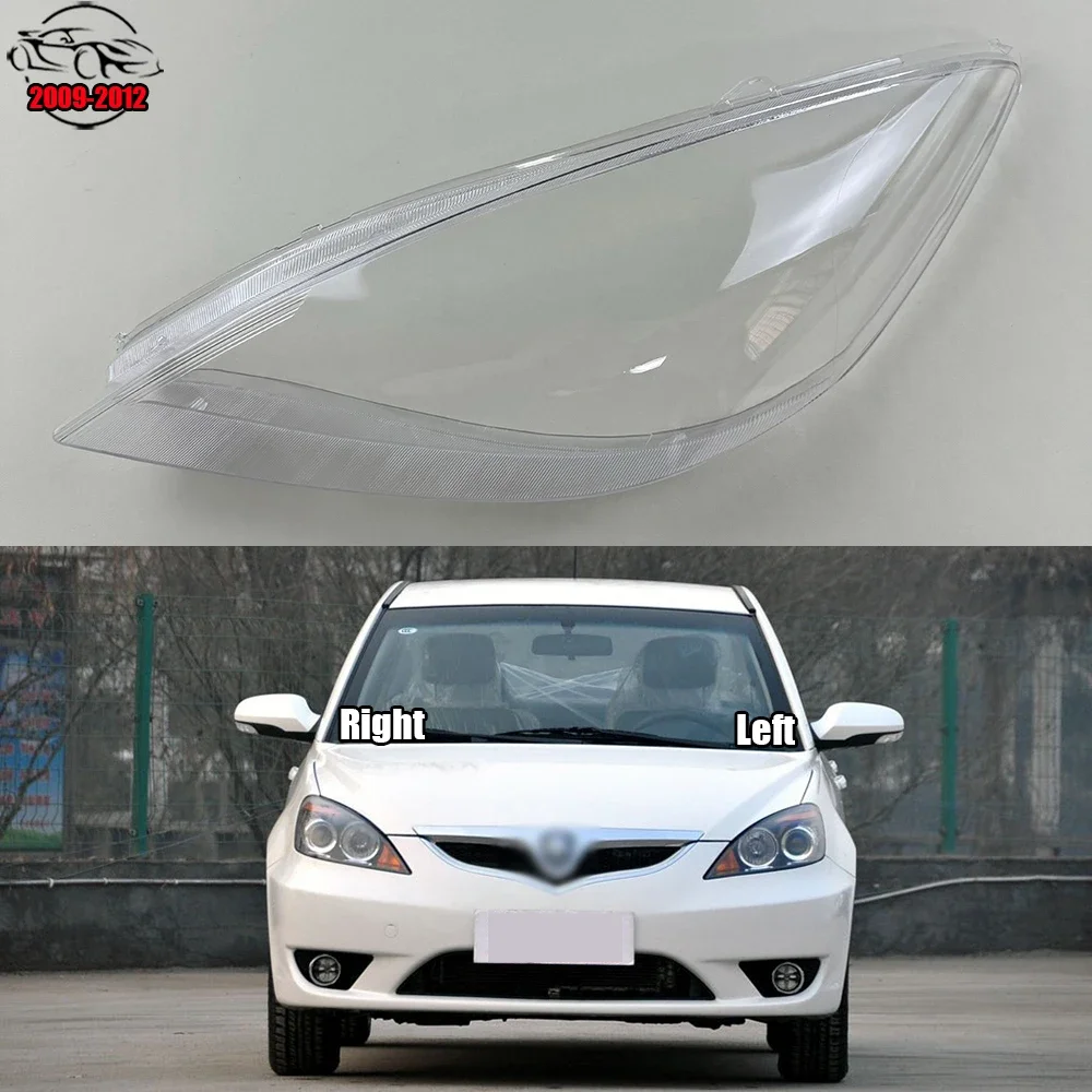 

For ChangAn Alsvin 2009-2012 Headlamp Lamp Shell Headlight Cover Transparent Lens Plexiglass Replace Original Lampshade