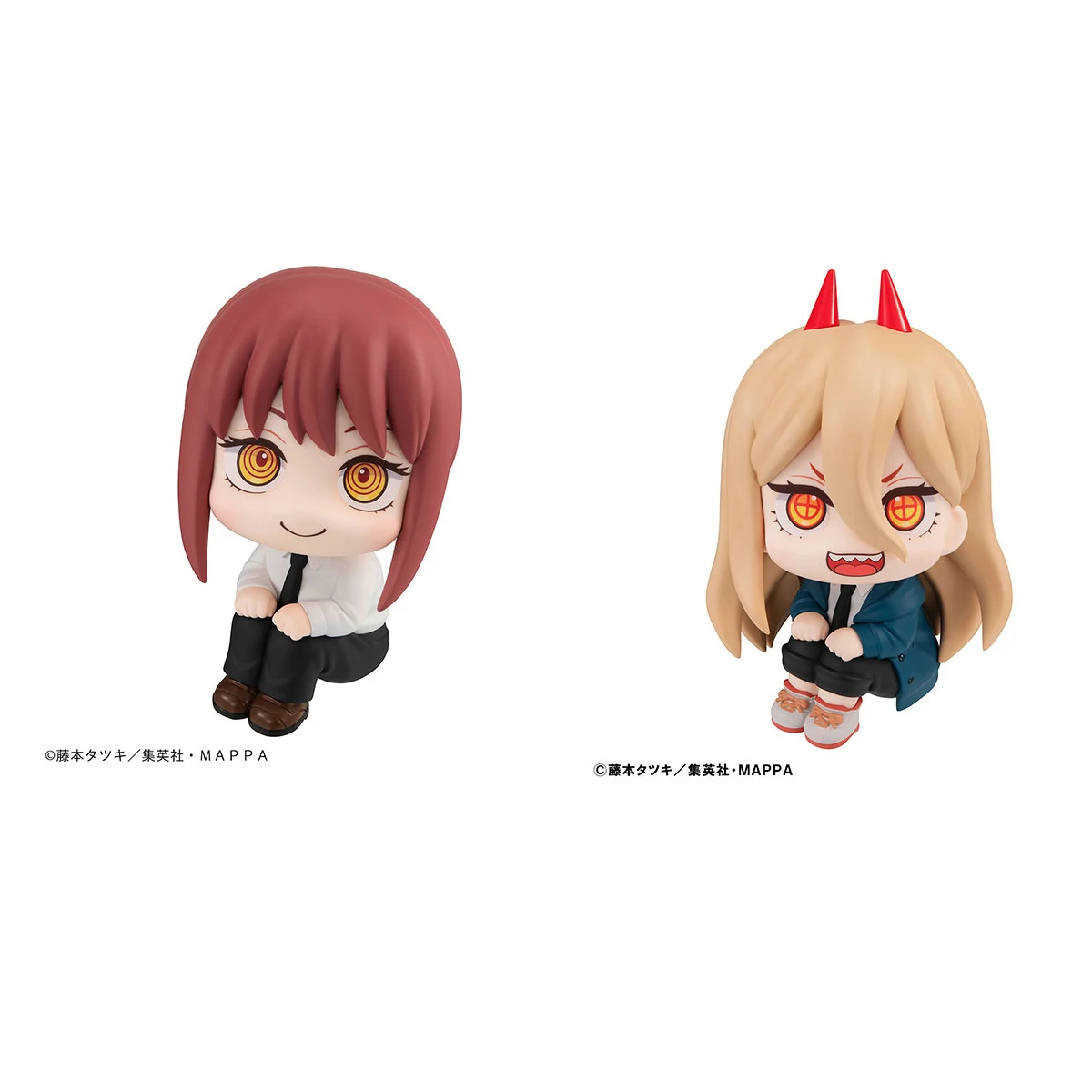 (재고 있음) 오리지널 메가하우스 룩 업【체인소 맨】파워 마키마 2025년 신작 애니메이션 피규어 장식품 장난감 컬렉션 인형