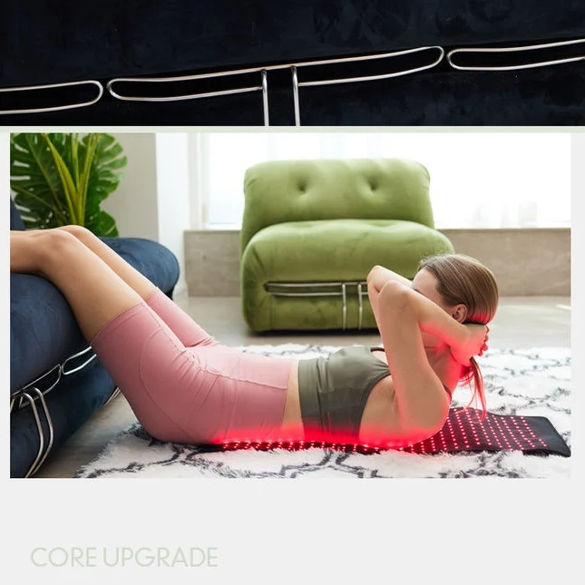 

360LEDs Red & Infrared Light Belt Therapy Body 660nm 850nm Back Pain Relief Human Heat Waist Belt Machine Wrap