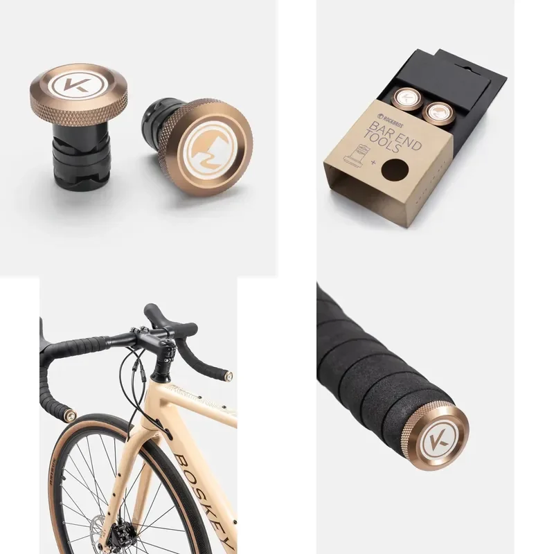 【CHIMU HOME】 for ROAD to SKY Aluminum Alloy Bar End Plugs Shock Absorption for Mountain Bike for MTB Handlebar End Caps
