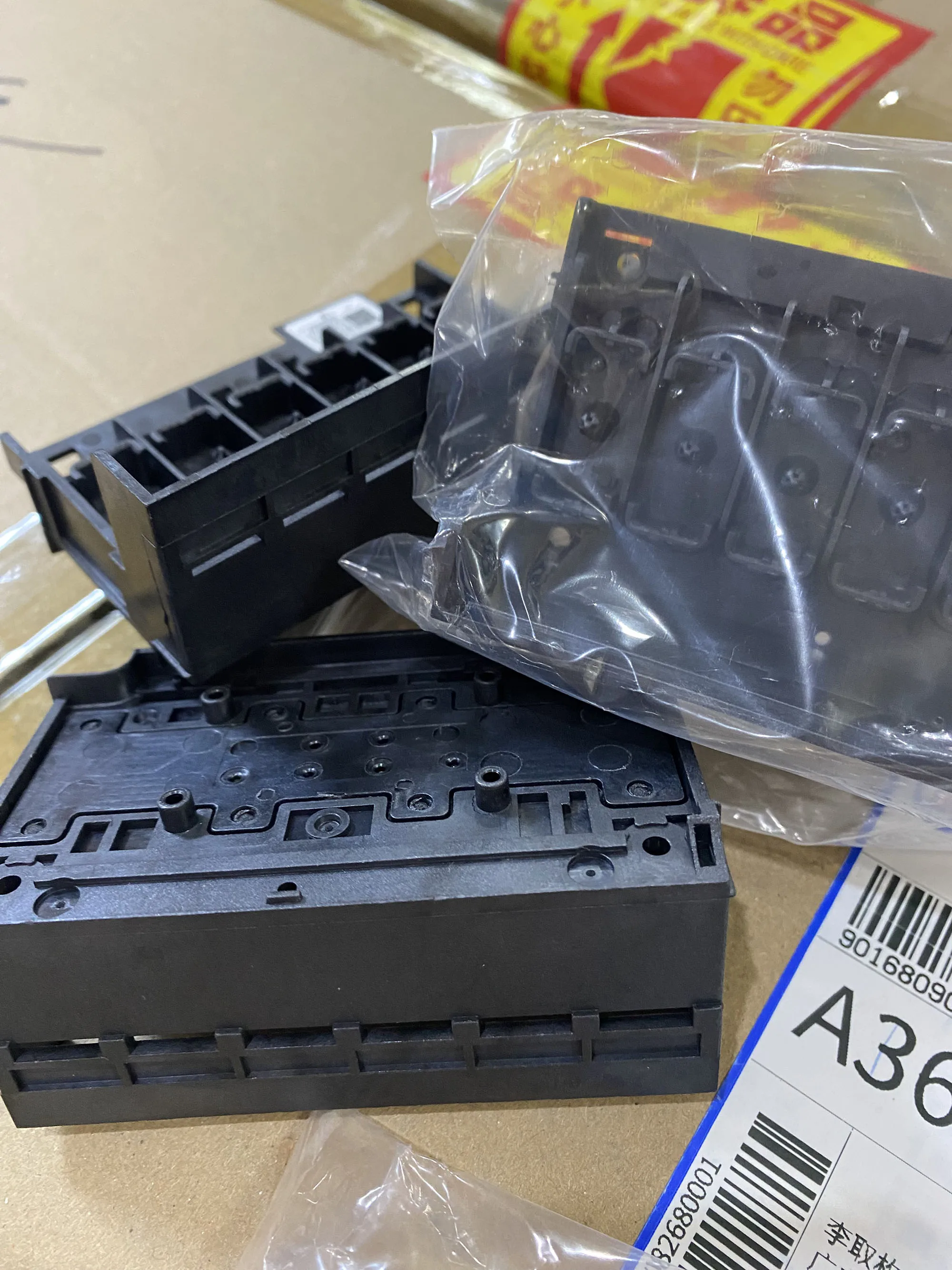 

Печатающая головка XP600, крышка коллектора, адаптер для Epson XP601 XP700 XP701 XP800 XP801, плата печатающей головки принтера с растворителем и УФ-планшетом