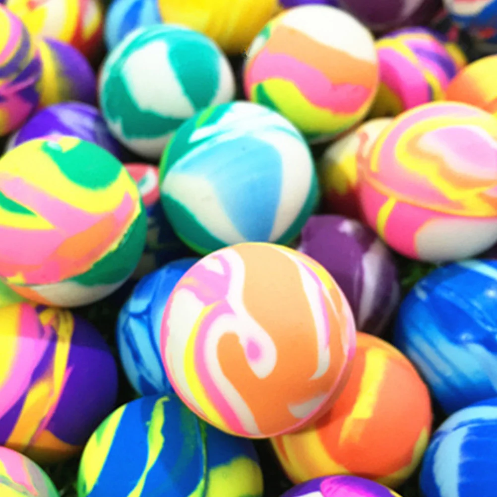 25pcs 25mm Bouncy Balls Rubber Jumping Balls Children Kids Balls Toy (Mixed Color) bouncing balls bouncy balls bulk