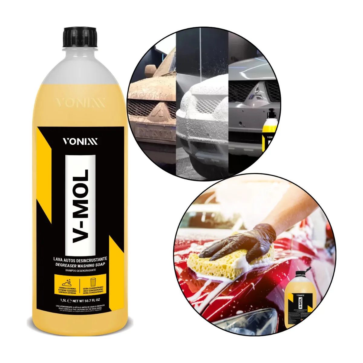 V-Mol Vonixx Lava Auto Decoupant Removes Clay 1.5L