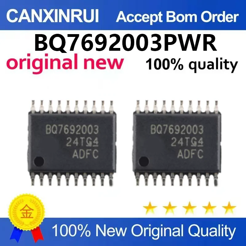 （5pcs-100pcs）Brand new original BQ7692003PWR silk screen BQ76920 TSSOP-20 battery management chip