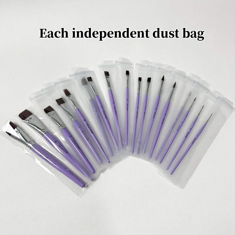 Nylon Paint Brushes For Face Paint Drawing Watercolor Painting Brush Tools Art Supplies