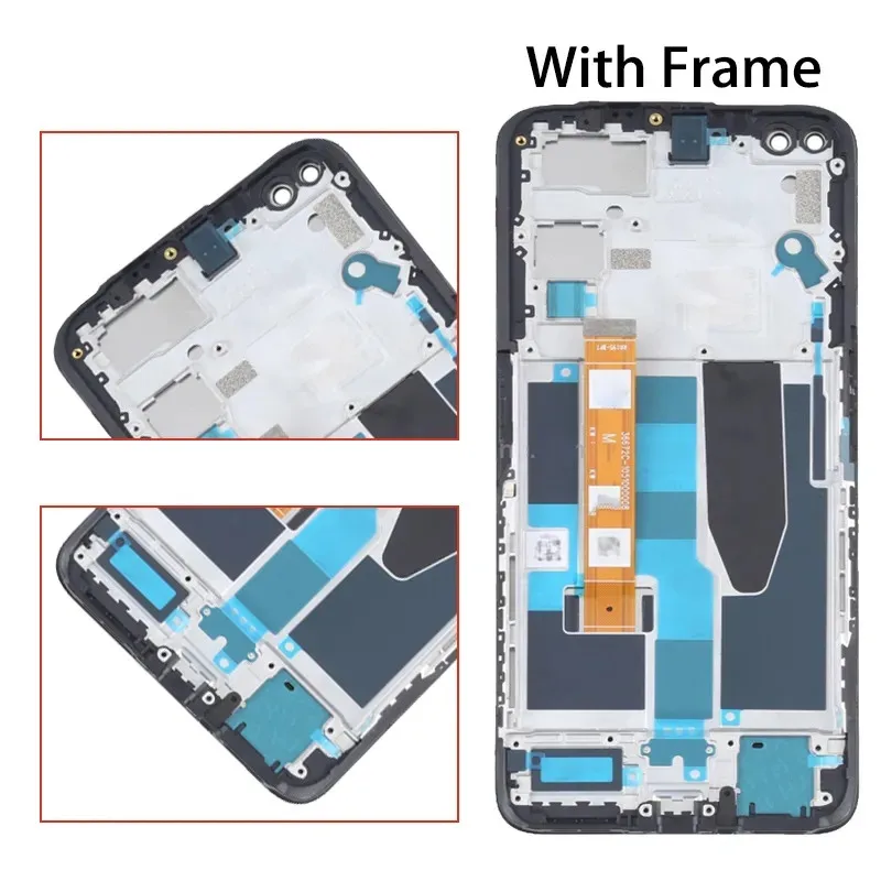 6.57 inches For OPPO Realme X50 5G Global LCD RMX2144 Display Touch Screen Digitizer Assembly For Realme X50m 5G  screen