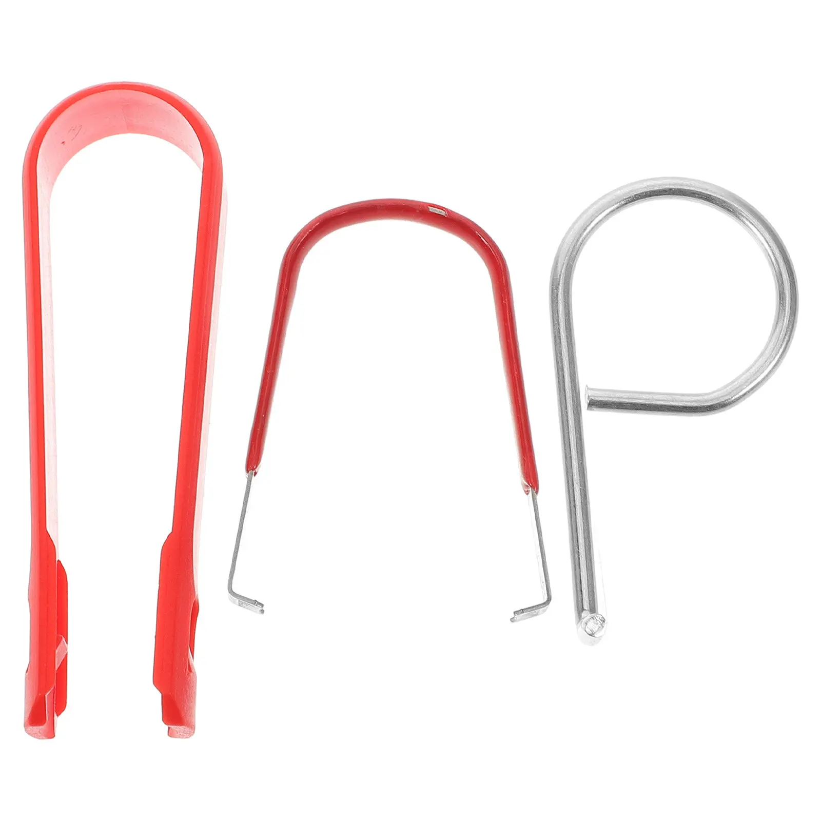 3Pcs Tire Screw Cap Removal Hook Compact Metal Wheel Nut Cover Puller Hubcap Removal Tool for Cars Nut Bolt Tool