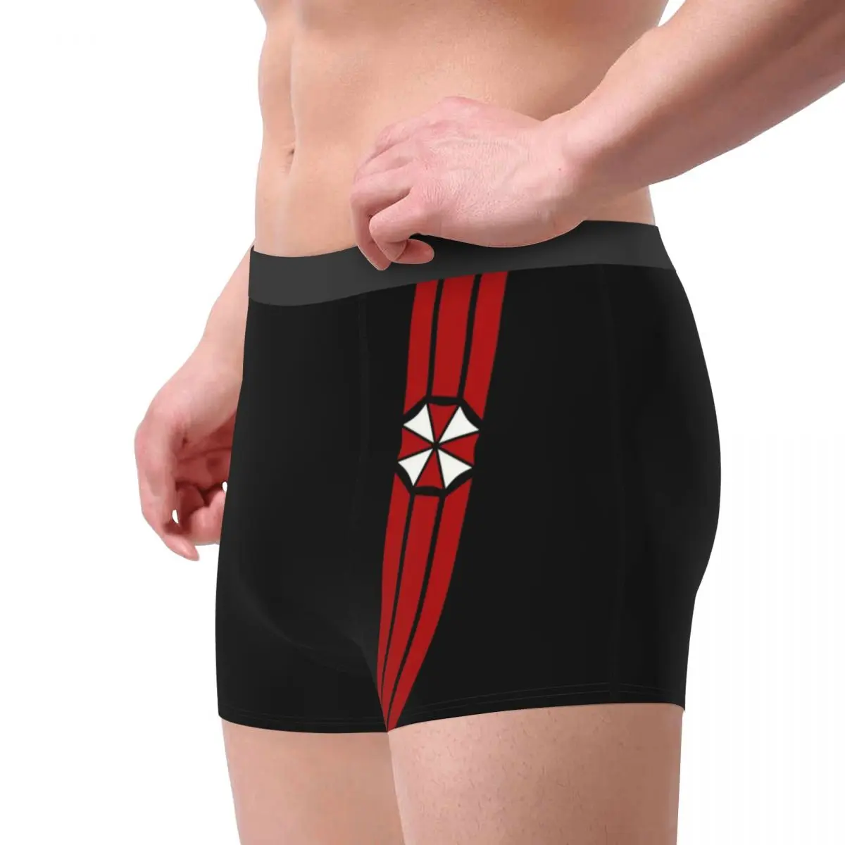 Cool Movie Game Umbrella Corporation Cosplay Boxers Shorts Panties Men\'s Underpants Comfortable Briefs Underwear