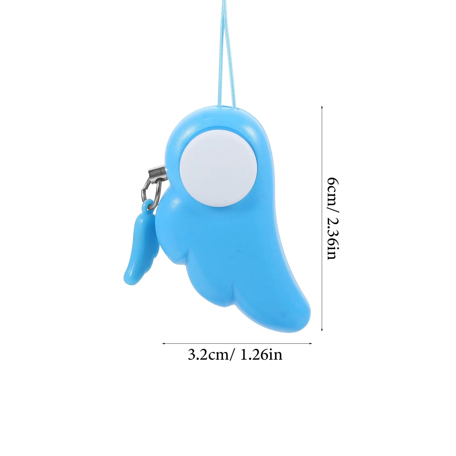 130Db Personal Alarm Keychain for Women Safe Alert Device Small Alarm Keychain Outdoor Safety Gift