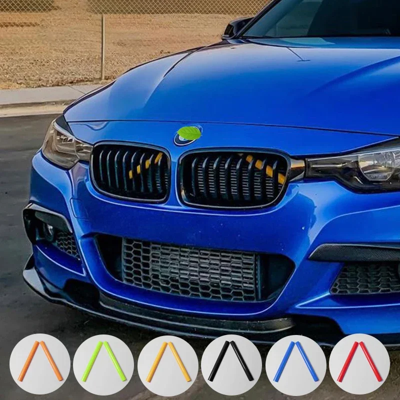 ل BMW F30 F31 F32 F36 F44 F45 F46 F20 F22 F25 F26 G20 G30 X3 G01 M الرياضة سيارة الجبهة مصبغة الإطار قطاع الكسوة دائم الملحقات