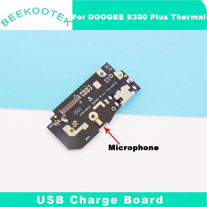 New Original DOOGEE S300 Pro S300 Plus USB Board Base Charging Charge Port Board For DOOGEE S300 Plus Thermal Smart Phone