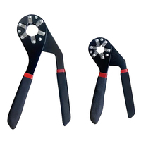 6/8 Inch Magic Universal Wrench Household Maintenance Adjustable Hand Clamping Socket Outer Hexagonal Multifunctional Tool ﻿