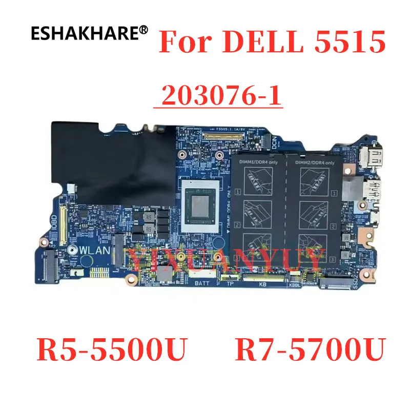 DELL INSPIRON 5515 İçin 100% Test Edilmiş Ana Kart: 203076-1 Modeli Detaylı Değerlendirme