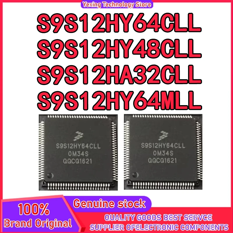 

S9S12HY64CLL S9S12HY48CLL S9S12HA32CLL S9S12HY64MLL 0M34S QFP100 IC chipset New in stock