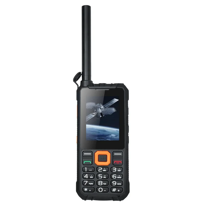 Wireless Gps Vhf Uhf Radio Cell Phone IP68 Rugged Waterproof Satellite Phone