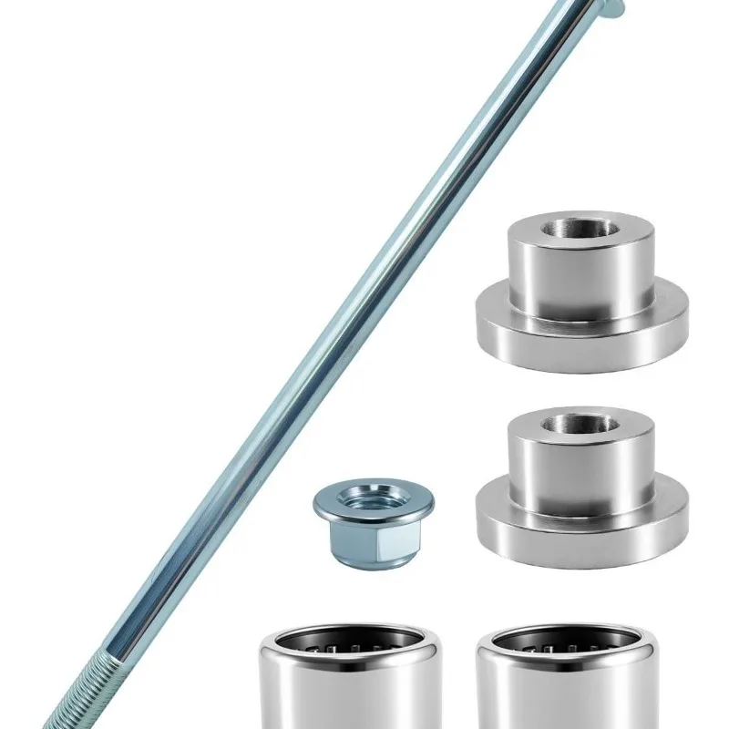 Rear Swing Arm Bolt & Bushing Complete Kit, Replacement Suspension Hardware Set for 110cc Off-Road Powersport Vehicles, 1pc