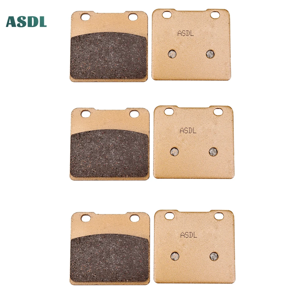 

Motorcycle Front Rear Brake Pads Ceramic For SUZUKI GSX 400 250 1100 GSXR 250 400 750 1100 RG 400 500 VS 1400 Intruder VL 1500