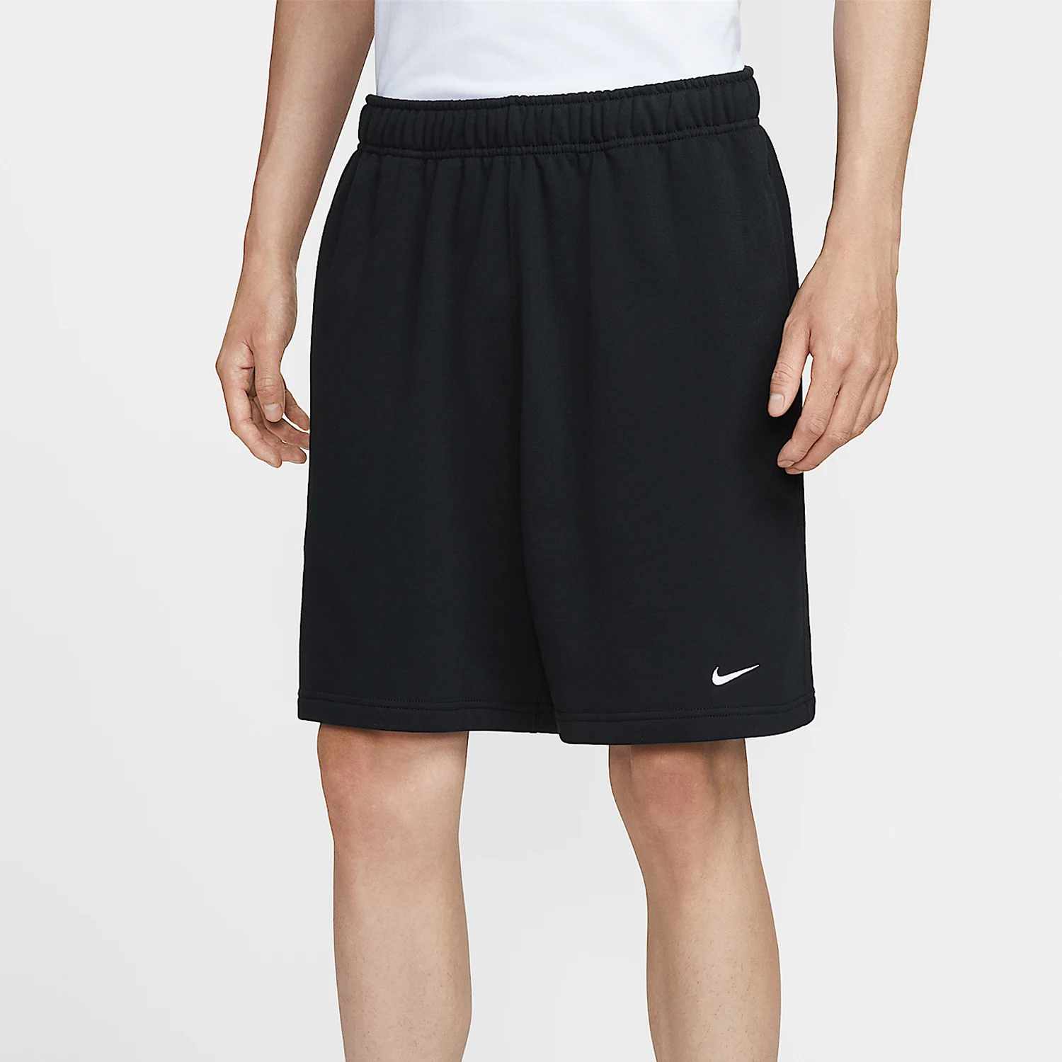 nike-genuine-swoosh-men's-simple-soft-knit-sports-shorts-im3397-010