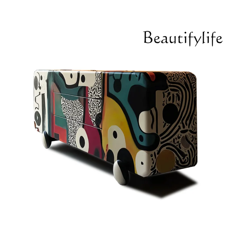 

Modern minimalist design painted living room home porch cabinet art furniture