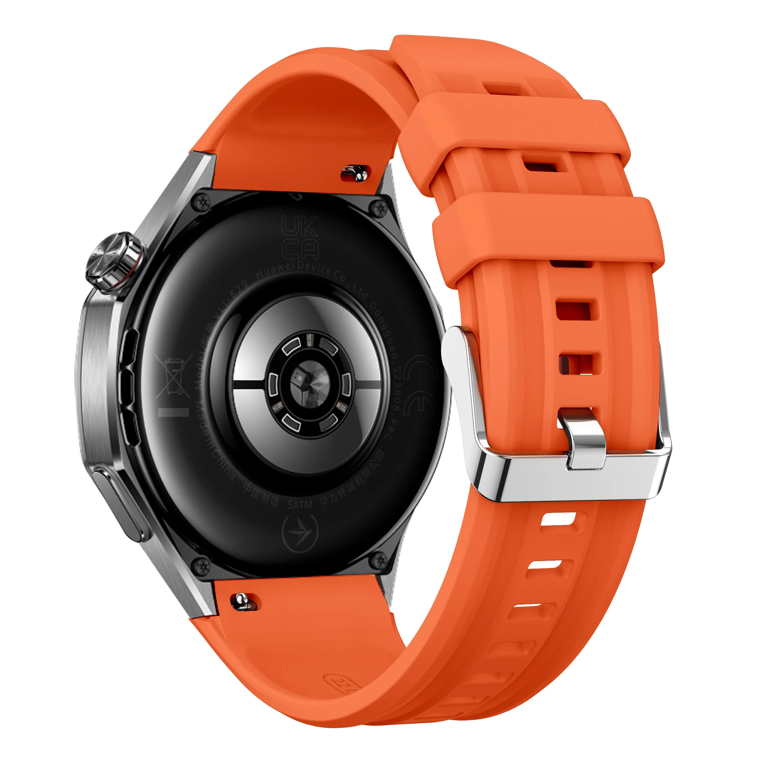 22mm Sport Band for Huawei GT6 Pro 46mm Official Soft Silicone Watchband Strap for Huawei WATCH GT6 Pro 46mm Women Men Bracelets image 2