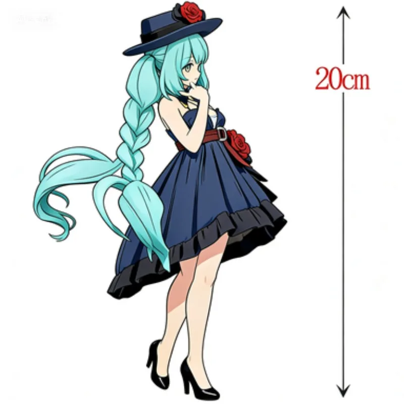 

Special Offer20CM Anime Hatsune Miku Action Figures Trio Try iT Figure Outdoor Dress Kawaii Anime Figurines Mol Toy Gift Desktop