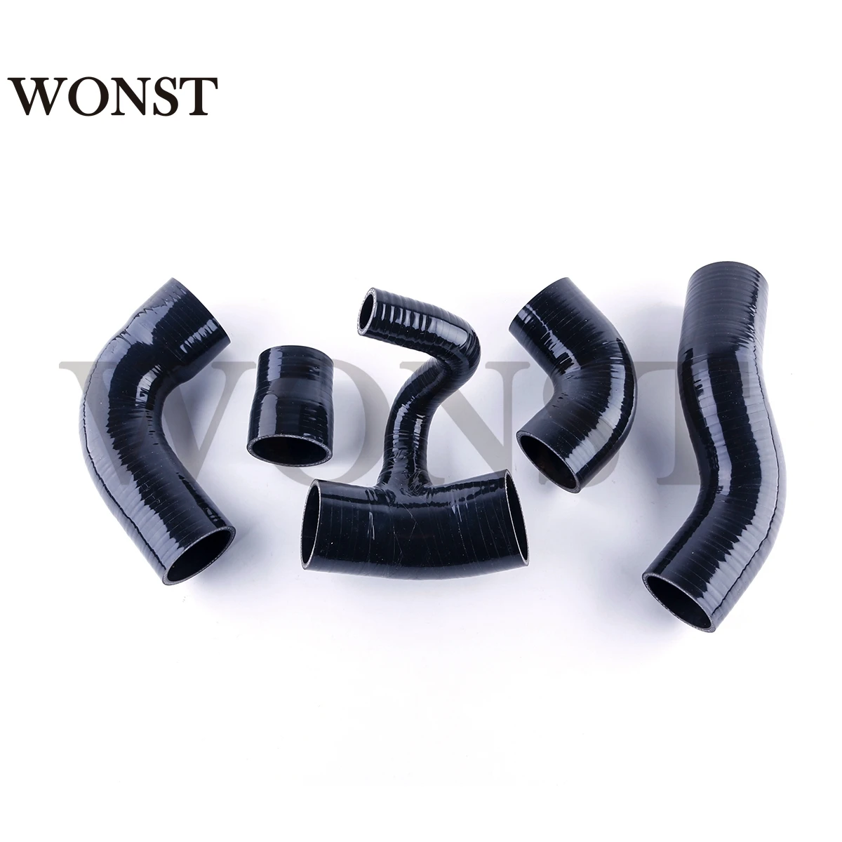 

For 1993 1994 1995 1996 1997 Volvo 850 T-5/T-5R S70/V70 T5 2.3L Silicone Boost Turbo Hose Kit