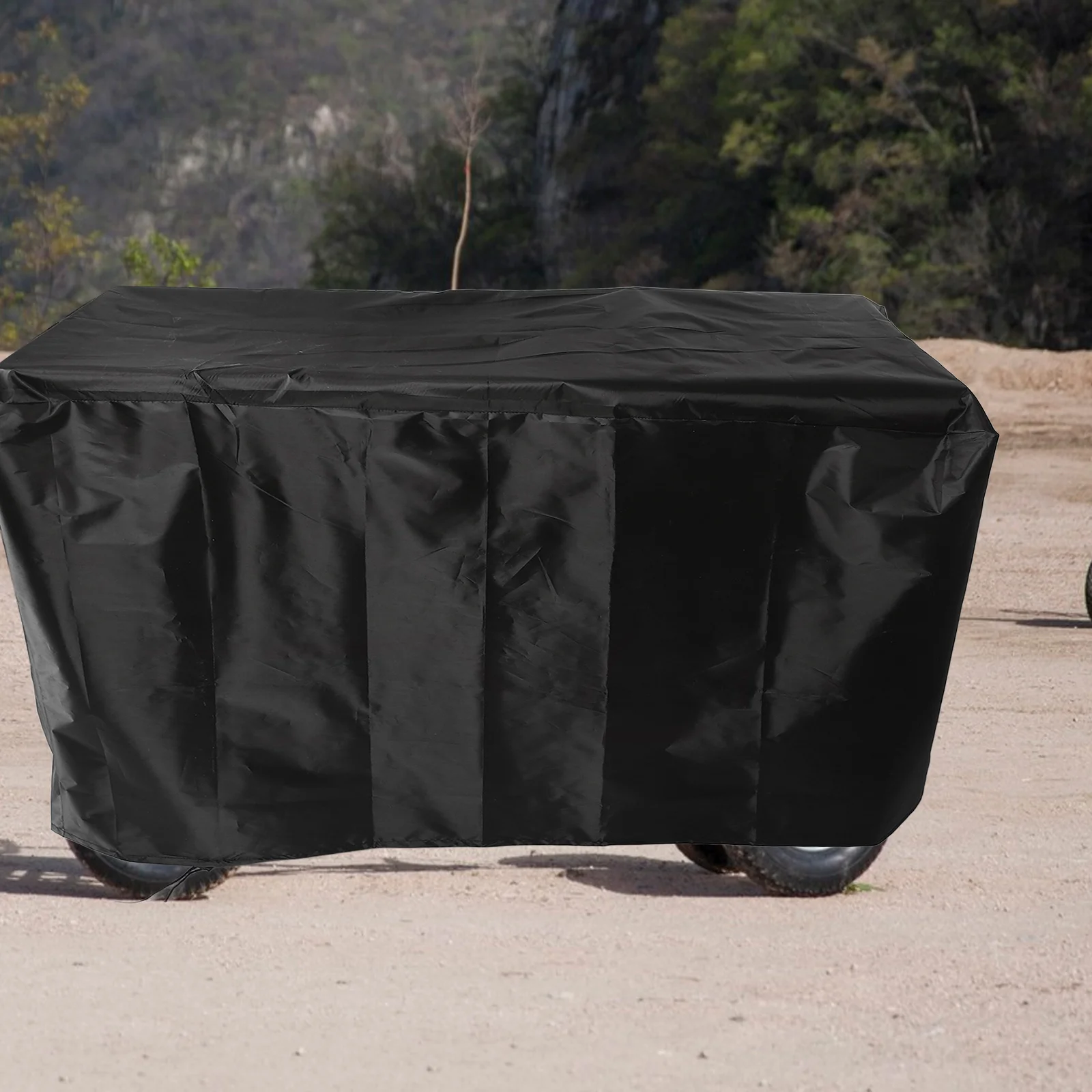 Atv Cover Waterproof Heavy Duty Outdoor Uv Resistant Rain Windproof Storage Protection Universal Fit Quad Motorcycle Utv