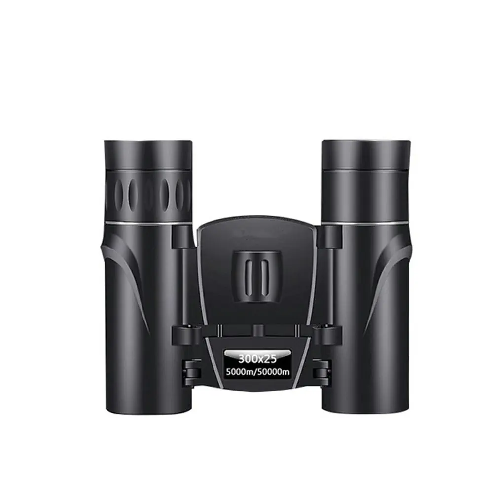 Mini Portable 50000M Telescope Binoculars Powerful 300X25 Folding Long Range Low Light Night Vision Professional Binoculars