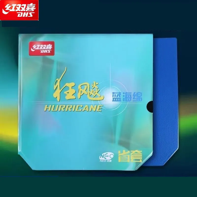 Provincial Verison NEO Hurricane 3 Table Tennis Rubber Sheet 2.1/2.15mm Blue Sponge Ping Pong Rubber for Professionals