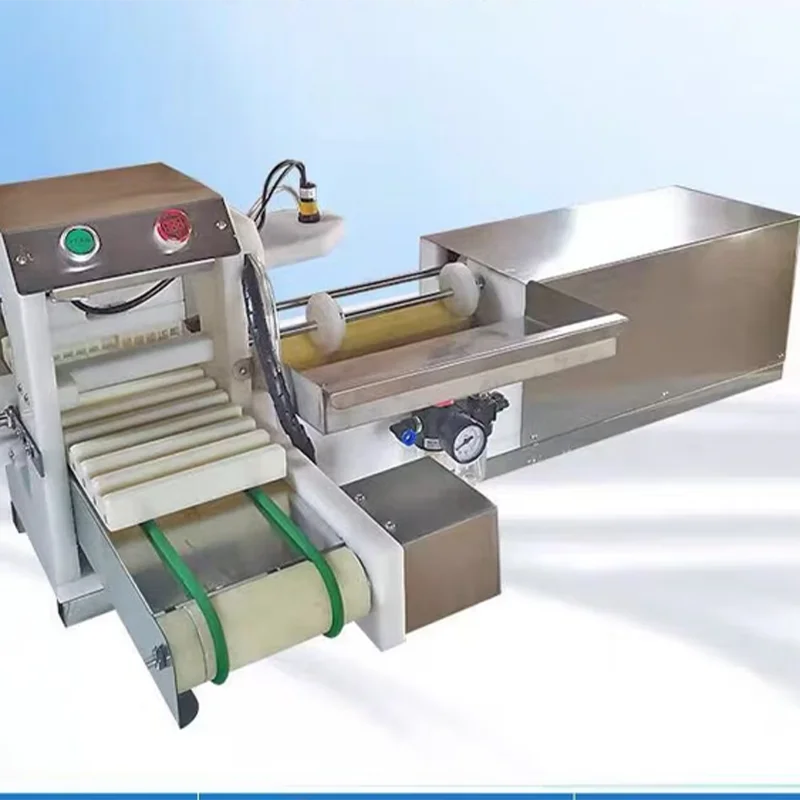 New Type Pneumatic Skewer Machine Precise Threading Automatic   Bamboo Stick Meat Wearing Machine