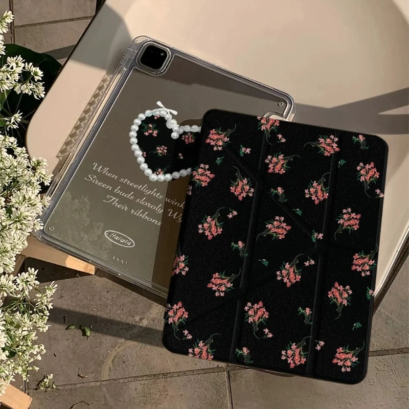 Flower 3+Y Multi-Angle Stand Cover for Samsung Tab S7 S8 S9 11 A9 A11 8.7