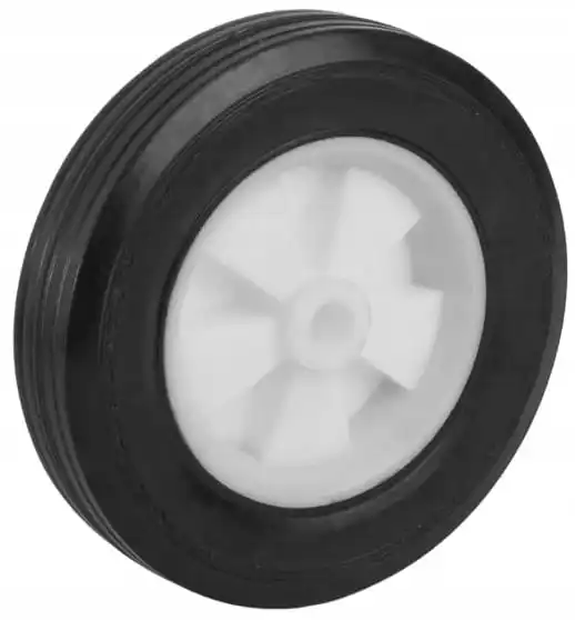 150 mm rubberen kunststof massief wiel voor grasmaaier