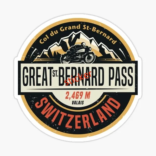 

Albula Pass Switzerland Car Sticker Scratch-Proof Funny Decal Sunscreen Waterproof Surfboard Car Accessories