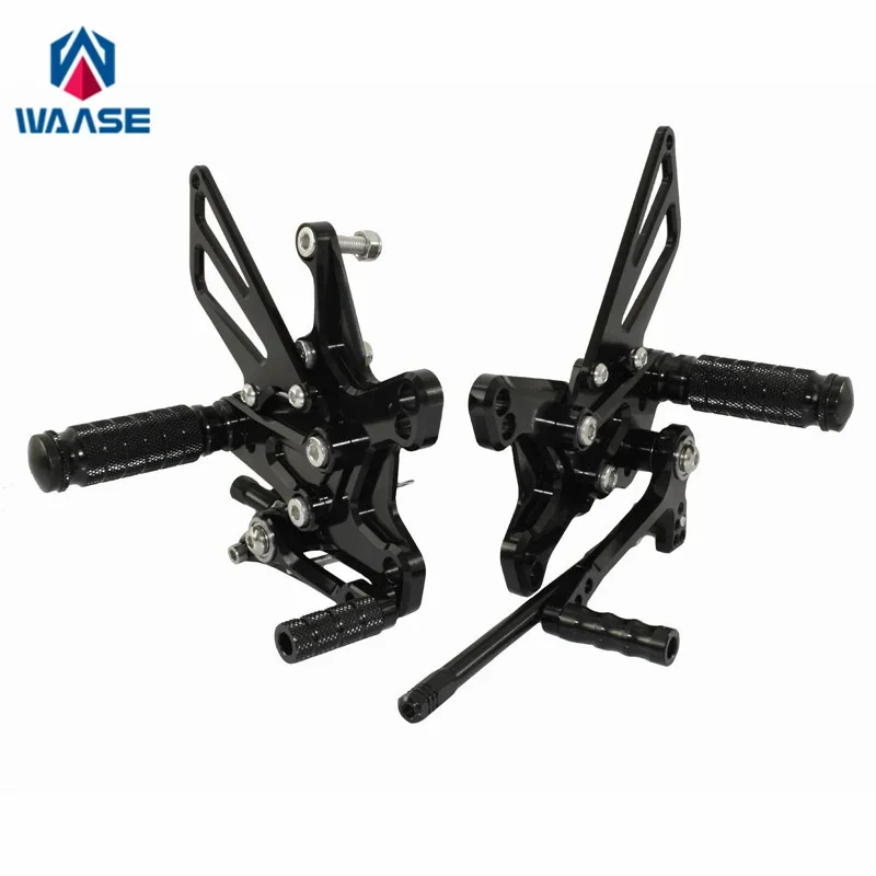 waase For Kawasaki Ninja ZX-10R ZX10R 2011 2012 2013 2014 2015 Racing Rearset Rear Sets Footrests Foot Rest Pegs