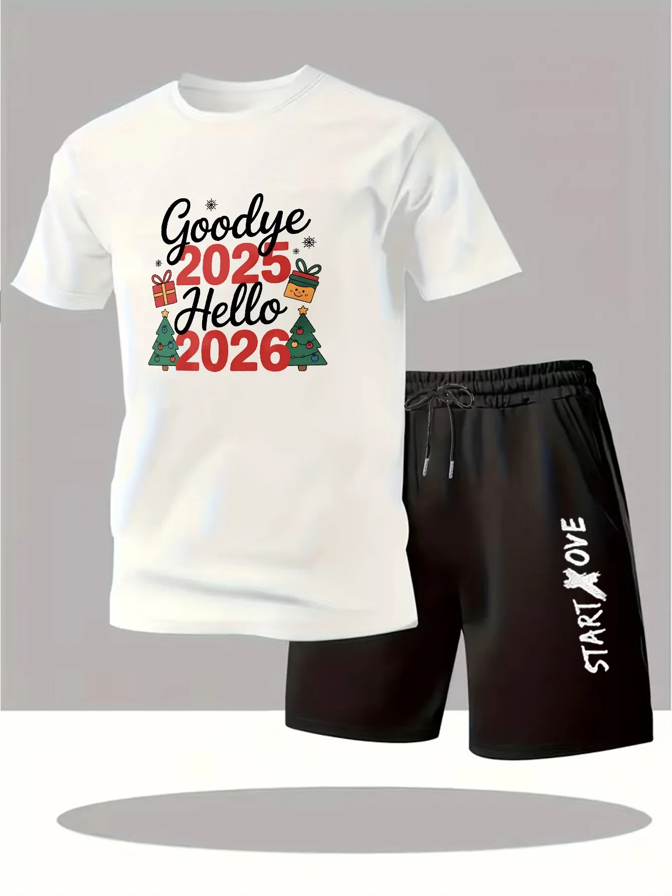 men's set 2025 summer men's clothing clothing set Breathable Suit for man men's suits new men's sets Printed sweat suit Graphic