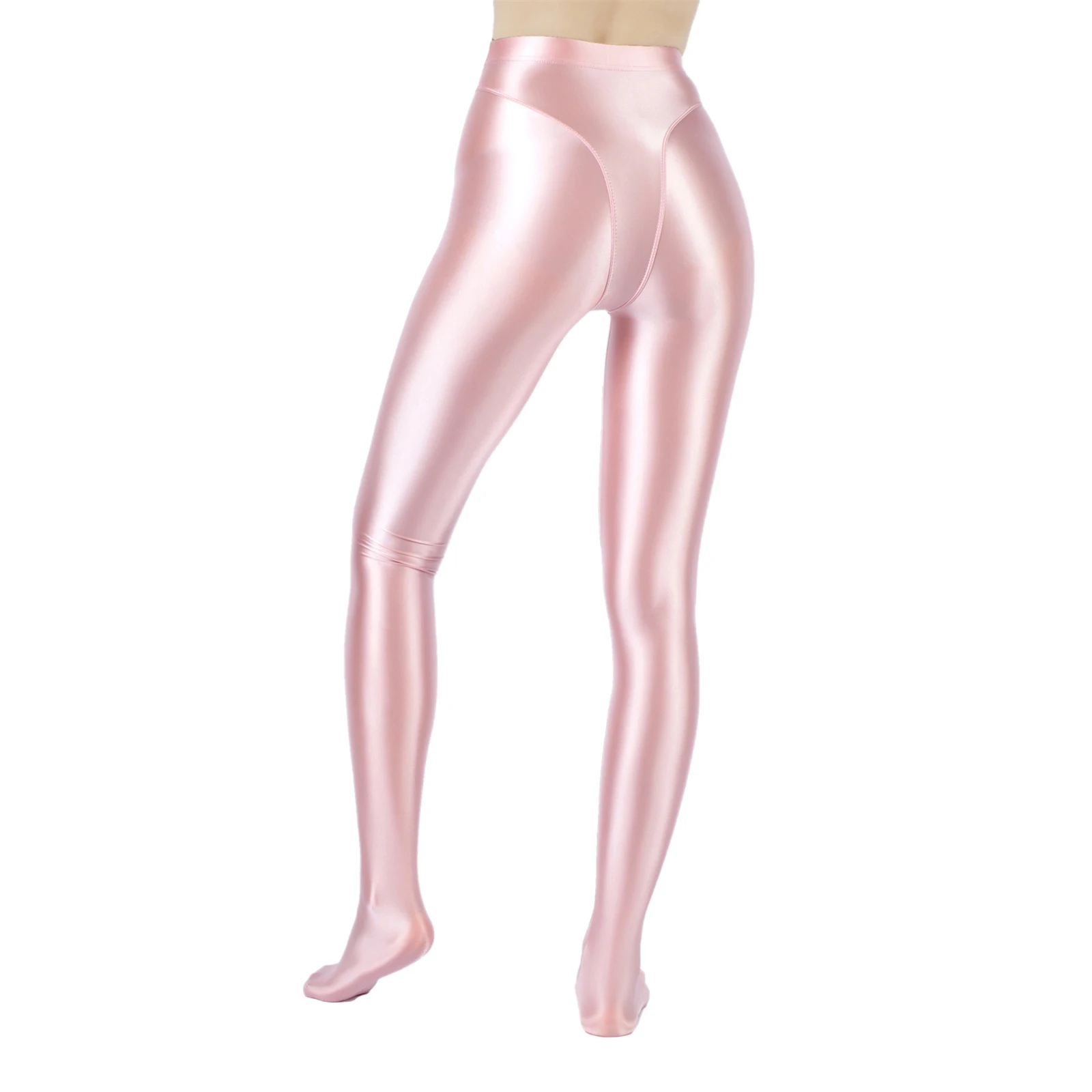 NEW Glossy Opaque Leggings Shiny High Waist Tights Sexy Stockings Yoga Pants Training Women Sports Leggings Fitness