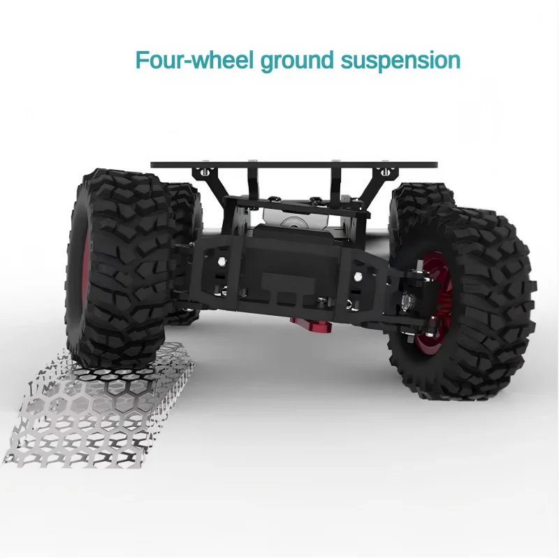 RC Ackerman Chassis with Motor Robot Car Supporting ROS System and Sport Camera for Raspberry For Arduino Robot Car DIY Kit