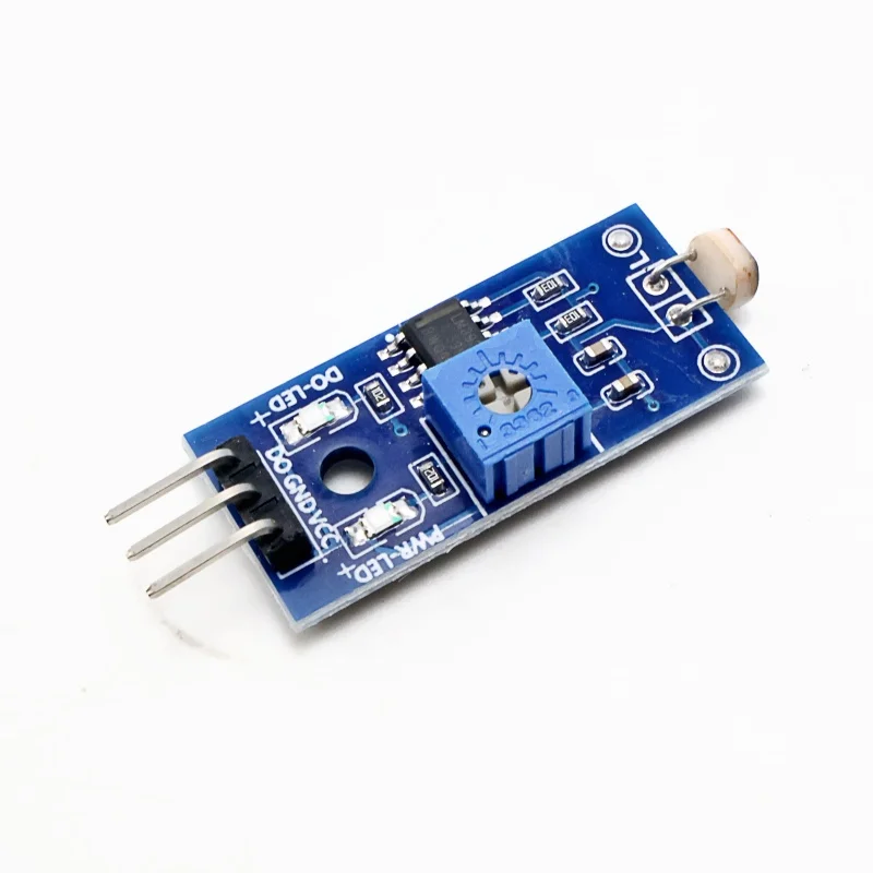 Module 3 Pins with LM393 Comparator Digital Output 5516 Light Sensor Compatible 3.3V-5V for Arduino