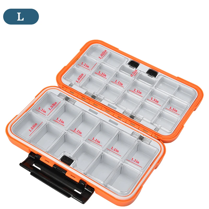 Waterproof Fishing Tackle Box Fishing Accessories Tool Storage Box Fish Hook Lure Fake Bait Boxes Carp For Fishing Goods